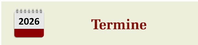 Unsere Termine für Auktionen und Einlieferungen 2026