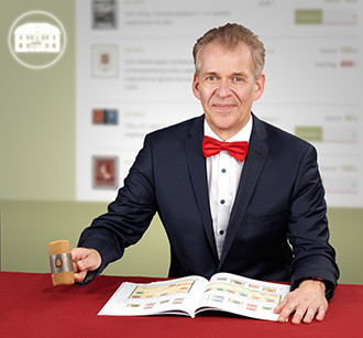 Auktionator und Firmeninhaber Dr. Reinhard Fischer